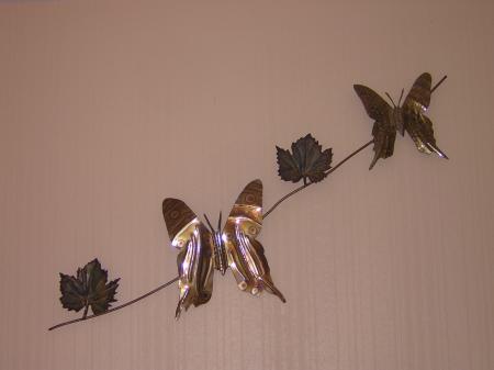 vol de papillons